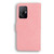 For Xiaomi Mi 11T Pro / Mi 11T Skin Feel Pure Color Flip Leather Phone Case(Pink)