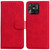 For Xiaomi Redmi 10C Skin Feel Pure Color Flip Leather Phone Case(Red) For Xiaomi Redmi 10C Skin Feel Pure Color Flip Leather Phone Case(Red)