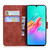 For Infinix Smart HD 2021 X612 Skin Feel Pure Color Flip Leather Phone Case(Brown)