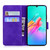 For Infinix Smart HD 2021 X612 Skin Feel Pure Color Flip Leather Phone Case(Purple)
