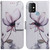 For Infinix Hot 10 X682 Coloured Drawing Leather Phone Case(Magnolia Flower)