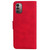 For Nokia G11 / G21 Skin Feel Pure Color Flip Leather Phone Case(Red)