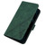 For iPhone 12 Pro Crossbody 3D Embossed Flip Leather Phone Case(Dark Green)