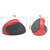 JSY-03 6 Keys Wireless Vertical Charging Mouse Ergonomic Vertical Optical Mouse(Red)