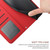 For ZTE Blade A71 Skin Feel Butterfly Peony Embossed Leather Phone Case(Red)