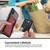 For iPhone XR Glitter Magnetic Card Bag Phone Case(Red)