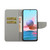 For Xiaomi Redmi Note 10 4G 3D Colored Drawing Leather Phone Case(Blue Coconut Grove)