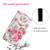 For Samsung Galaxy S22 Ultra 5G Painted Pattern Horizontal Flip Leather Phone Case(Rose Flower)