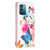 For Nokia G11 / G21 Colored Drawing Pattern Invisible Magnetic Leather Phone Case(Two Butterflies)
