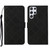 For Samsung Galaxy S22 Ultra 5G Ethnic Style Embossed Pattern Leather Phone Case(Black)