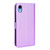 For iPhone XR Diamond Texture Leather Phone Case(Purple)