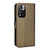 For Xiaomi Poco X4 NFC /Redmi Note 11 Pro China Diamond Texture Leather Phone Case(Brown)