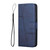 For Xiaomi Redmi 10 5G/Redmi Note 11E Stitching Calf Texture Buckle Leather Phone Case(Blue)