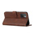 For Xiaomi Redmi 10 5G/Redmi Note 11E Stitching Calf Texture Buckle Leather Phone Case(Brown)