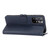 For Xiaomi Redmi Note 11 4G Global/11S Embossed Happy Cat Pattern Leather Phone Case(Blue)