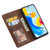 For Xiaomi Redmi Note 11 4G Global/11S Embossed Happy Cat Pattern Leather Phone Case(Brown)