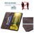 For Xiaomi 12 Lite Magnetic RFID Anti-Theft Leather Phone Case(Brown)