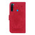 For Xiaomi Redmi Note 8T Butterfly Rose Embossed Leather Phone Case(Red)