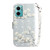 For Xiaomi Redmi Note 11E / Redmi 10 5G 3D Colored Horizontal Flip Leather Phone Case(Magnolia)