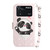 For Xiaomi Poco M4 Pro 3D Colored Horizontal Flip Leather Phone Case(Heart Panda)