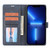 For iPhone 12 Pro Max Classic Wallet Flip Leather Phone Case(Blue)