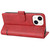 For iPhone 13 mini Classic Wallet Flip Leather Phone Case (Red)