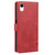 For iPhone XR Classic Wallet Flip Leather Phone Case(Red)