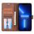 For iPhone 13 Classic Wallet Flip Leather Phone Case(Brown)