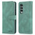 For Samsung Galaxy Z Fold4 AZNS Dream II Skin Feel PU+TPU Horizontal Flip PU Phone Case(Green)