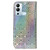 For Infinix Hot 12i Colorful Magnetic Buckle Leather Phone Case(Silver)