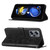 For Xiaomi Redmi Note 11T Pro Embossed Butterfly Leather Phone Case(Black)
