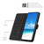 For Xiaomi Redmi 10C Skin Feel Heart Pattern Leather Phone Case(Black)