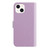 For iPhone 13 Candy Color Litchi Texture Leather Phone Case(Light Purple)