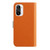 For Xiaomi Redmi K40 Candy Color Litchi Texture Leather Phone Case(Orange)