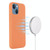 For iPhone 13 Pro Shockproof Silicone Magnetic Magsafe Case (Orange)