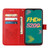 For Infinix Hot 11 Embossed Butterfly Leather Phone Case(Red)