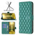 Diamond Lattice Wallet Leather Flip Phone Case For iPhone 8 Plus(Green)