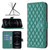 For iPhone 12 / 12 Pro Diamond Lattice Wallet Leather Flip Phone Case(Green)
