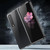 For Samsung Galaxy Z Fold4 5G Electroplating PC Shockproof Phone Case(Black)