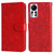 For Infinix Hot 11s NFC Embossed Sunflower Leather Phone Case(Red)