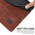 For iPhone 12 Pro Max Skin Feel Heart Pattern Leather Phone Case With Lanyard(Brown)