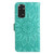 For Xiaomi Redmi Note 11S / Note 11 4G Foreign Version Embossed Sunflower Leather Phone Case(Green)