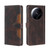 For Xiaomi 12S Ultra Skin Feel Magnetic Buckle Leather Phone Case(Brown)