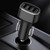 Three USB Ports Car Fast Charging Charger For Huawei/For OPPO/VIVO/OnePlus And Other Flash Charging, Model: GT680 Black