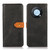 For Huawei Nova Y90/Enjoy 50 Pro KHAZNEH Dual-color Cowhide Texture Flip Leather Phone Case(Black)
