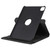 For iPad Pro 12.9 2022 / 2021 / 2020 Litchi Texture Horizontal Flip 360 Degrees Rotation Leather Tablet Case with Holder(Black)
