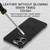 For iPhone 12 Pro Leather Electroplated Magsafe Case(Black)