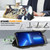 For iPhone 13 mini 3D Painted Leather Phone Case (Naughty Cat)