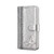 For iPhone 12 mini Glitter Powder Butterfly Leather Phone Case (Silver)