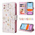 For iPhone 11 Bronzing Painting RFID Leather Case (Dreid Flower World)